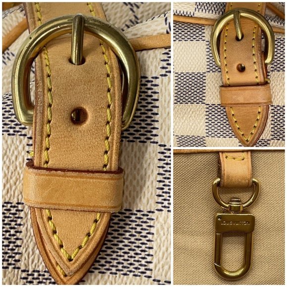 Louis Vuitton‎ Shoulder Bag Batingnolles Horizontal Damier Azur Read Description - Picture 9 of 17